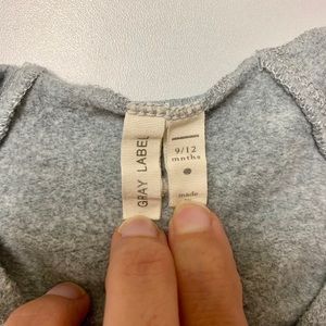 Gray label baby cardigan boys/girls